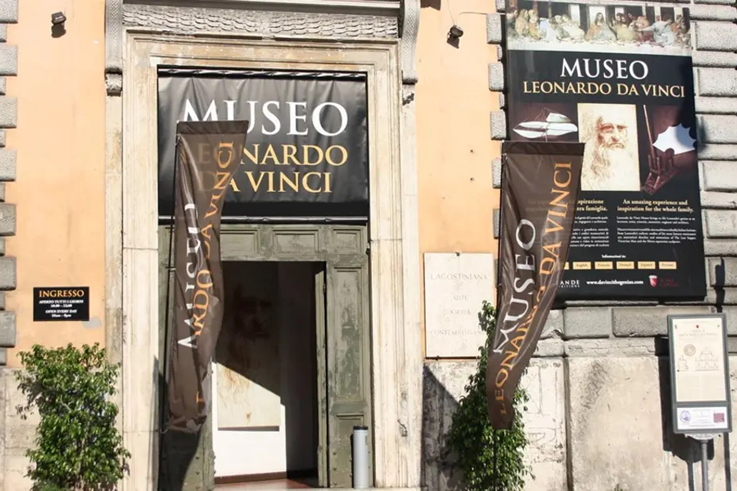 Leonardo da Vinci Experience Museum Ticket in Rome